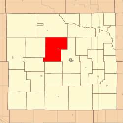 Vị trí trong Quận Custer, Nebraska