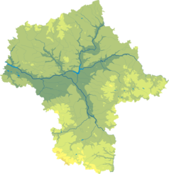 Mapa lokalizacyjna województwa mazowieckiego