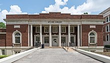 University of Alabama in Tuscaloosa, Alabama McLure Library, UA, Tuscaloosa, South view 20160714 1.jpg