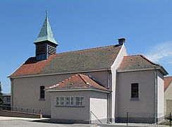 L'église Sainte-Agathe.