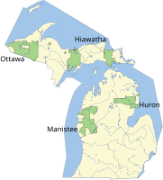National Forests of Michigan