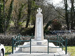 Le monument aux morts de Montanceix.