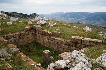 La cisterna dell'acropoli