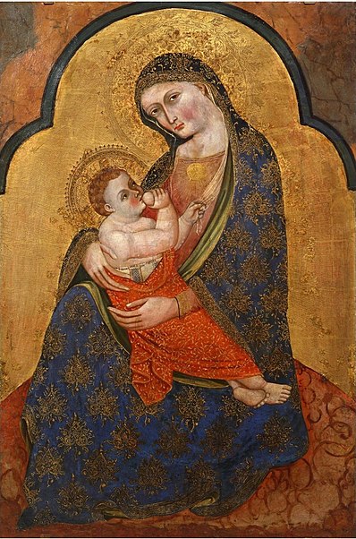 File:Nicolò Semitecolo, Madonna dell'Umilta. c.1350, (87x58cm) State Pushkin Museum of Fine Art, Moscow..jpg