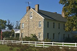 Hulshizer/Brill farm on North main street built in 1833