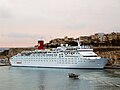 Ocean Dream in servizio per Pullmantur Cruises a La Valletta nel 2008