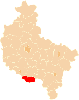 Localisation de Powiat de Rawicz