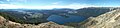 Panoramic view of Lake Rotoiti, New Zealand.