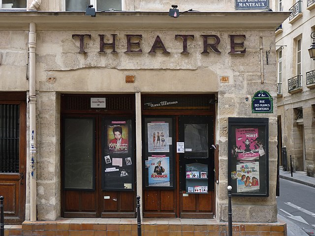 Description de l'image Paris theatre des blancs manteaux.jpg.