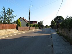 Street of Nowa Rozedranka