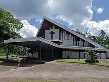 Sacred Heart Cathedral in Port Vila. Port-Vila cath Sacre Coeur.JPG