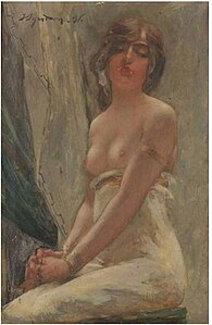 Portrait de femme (1896).