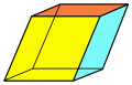 Rhombohedron (3 pairs of rhombi)