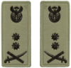 Major General embossed badge