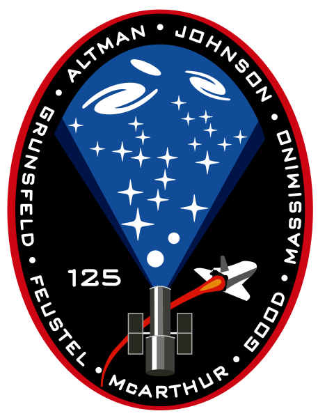 Ficheiro:STS-125 patch.svg