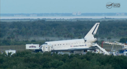 Atlantis about 30 minutes after final touchdown STS-135 30 mins after touchdown2.png