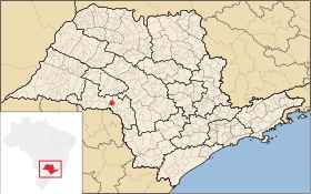 Vị trí của Ribeirão do Sul