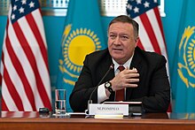 Secretary Pompeo Holds Press Conference With Foreign Minister Tileuberdi (49476368866).jpg