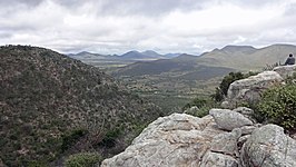 De hoogvlakte Serra do Flamengo in de gemeente Jaguarari