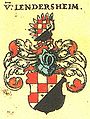 Das Wappen (spiegelverkehrt) in Siebmachers Wappenbuch