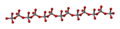 La catena degli inosilicati (singola nei pirosseni)