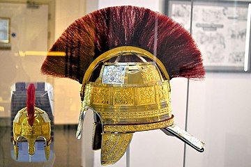 Reconstitution du casque