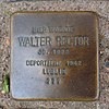 Stolperstein für Walter Rector