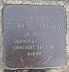 Stolperstein Windeck Rosbach Mittelstraße 20 Edith Seligmann