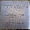 Stolperstein für Georg Abraham (Cardinalstraße 9)