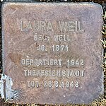 Stolpersteine Lindenplatz Würselen L. Weil