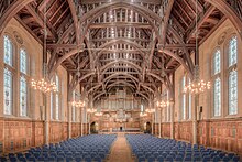 Whitworth Hall interior The University Of Manchester Whitworth Hall.jpg