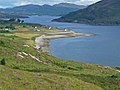 Looking north along the strait towards Kylerhea and Loch Alsh