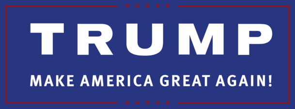 Logo kampagn Donald Trump