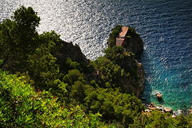 Curzio likte seg på Capri og bygget Villa Malaparte i 1938