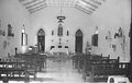 Interior de la Iglesia Católica de la Santisima Trinidad de Guara