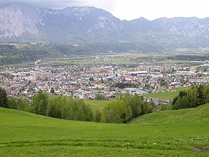 Wörgl vom Hennersberg aus gesehen