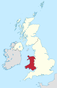 Principato del Galles – Localizzazione