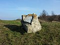 Gedenkstein, der an die 1. österreichische Segelflugwoche erinnert.