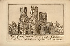 Etching by William Martin, brother of arsonist Jonathan Martin York Cathedral (BM 1958,0124.2).jpg