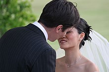 Long term relationship success has been found to have four important factors You may now kiss the bride.jpg