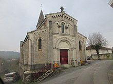 Ang Simbahan sa Saint-Léger-Sous-la-Bussière