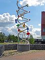 Dubbele helix door Nicolas Dings in Wijhe