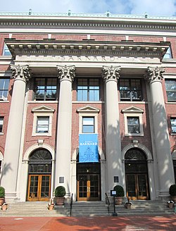 2014 Barnard College Barnard Hall entrance facade.jpg