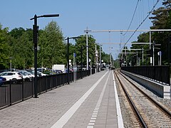 Ommen, Bahnsteiggleis 1