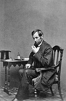 The 16th American president, Abraham Lincoln, had "melancholy", a condition that now may be referred to as clinical depression. Abraham Lincoln O-60 by Brady, 1862.jpg
