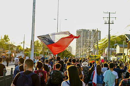 "Chile protests!" photo campaign