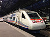 A VR Allegro train at Helsinki Central station in January 2014