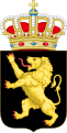 Escutcheon and crown