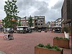 Audrey Hepburnplein kijkend richting Bakkerstraat