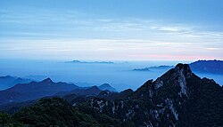 白雲山の雲海